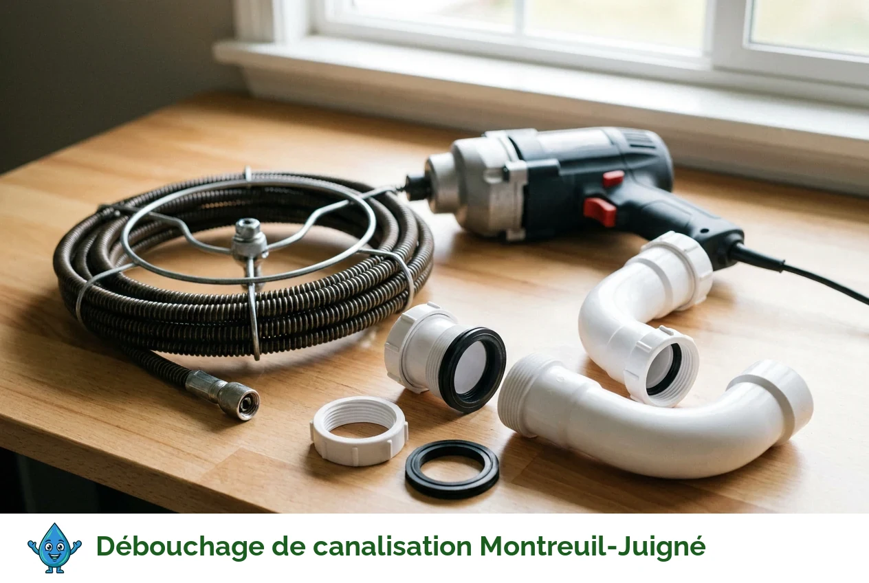 Débouchage de canalisation à Montreuil-Juigné