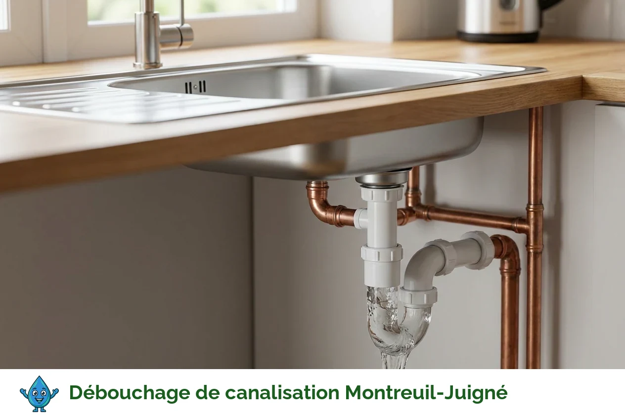 Débouchage de canalisation à Montreuil-Juigné