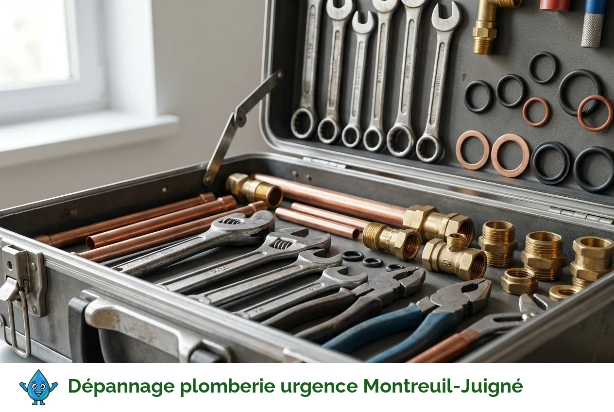 Dépannage plomberie urgence à Montreuil-Juigné