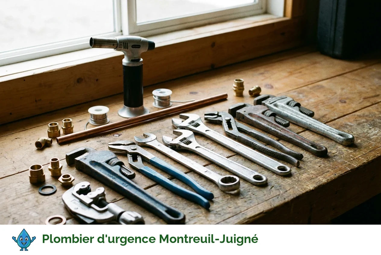 Plombier d'urgence à Montreuil-Juigné