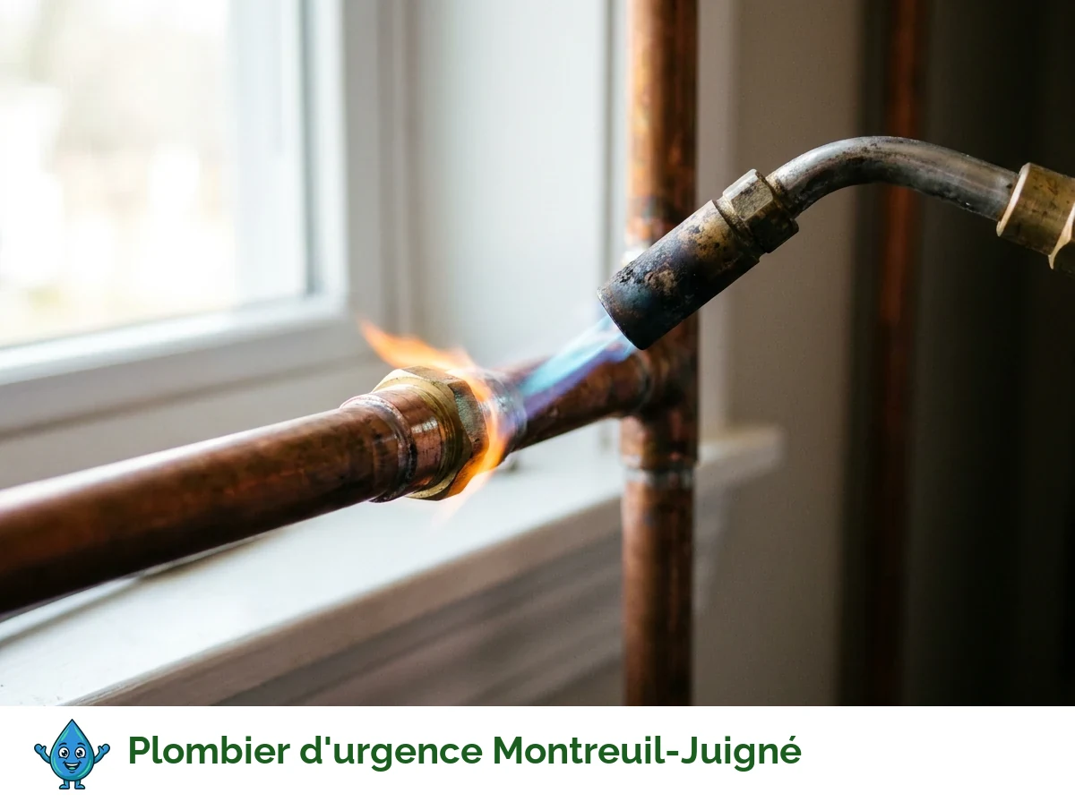 Plombier d'urgence à Montreuil-Juigné