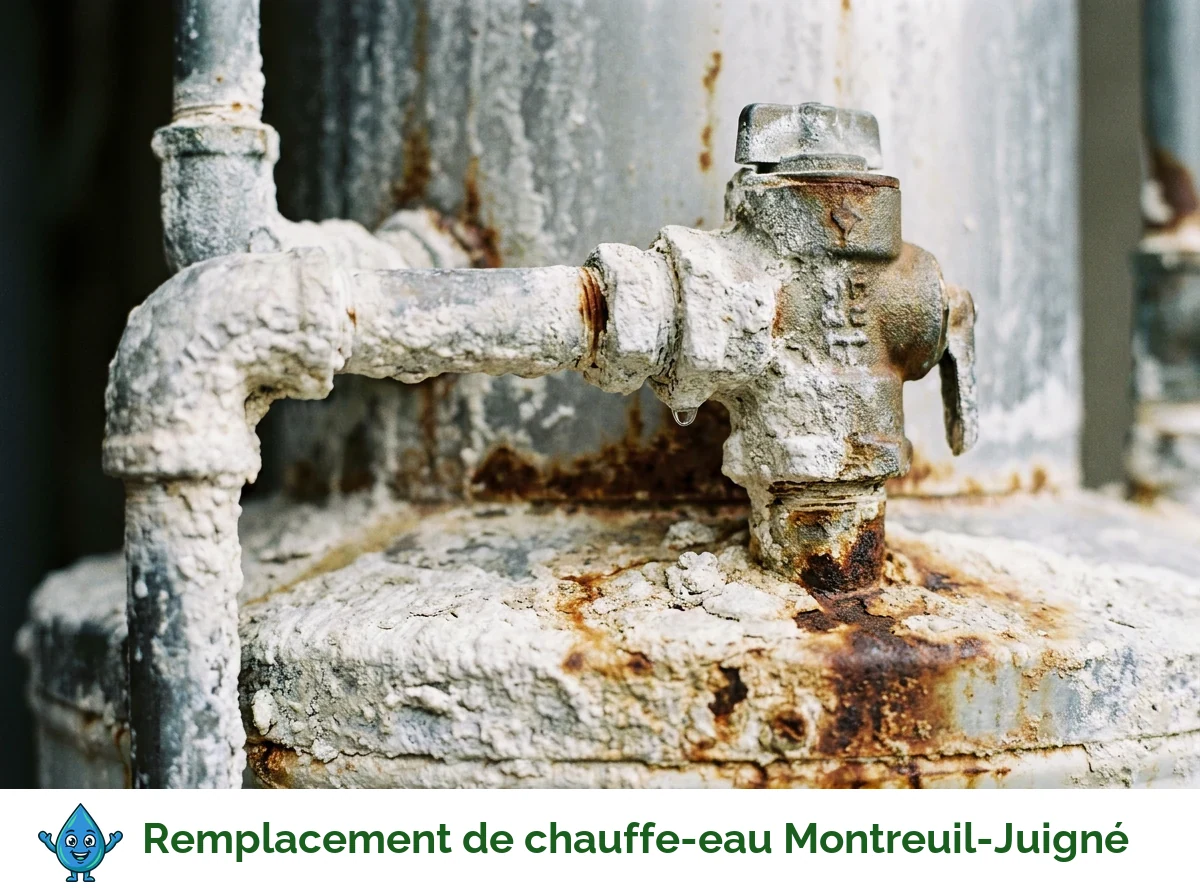 Remplacement de chauffe-eau à Montreuil-Juigné