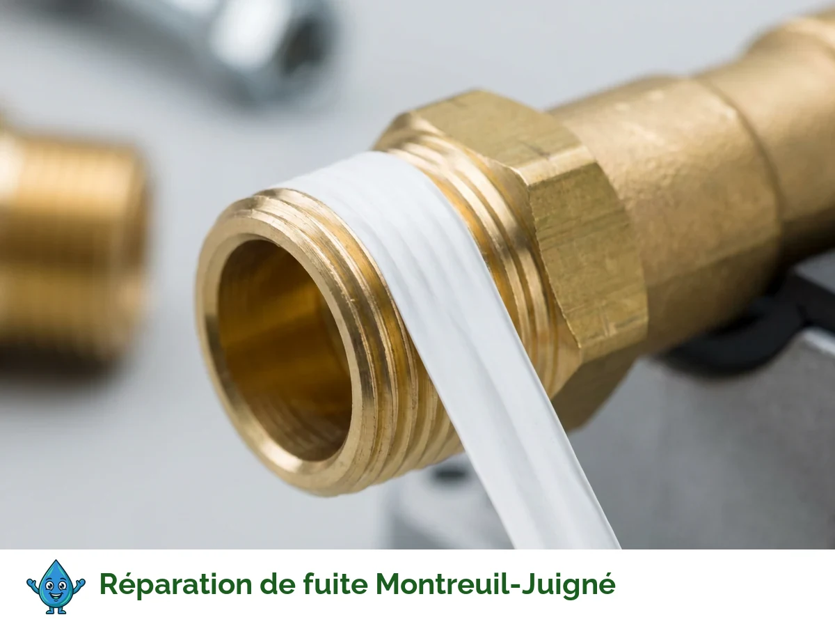 Réparation de fuite à Montreuil-Juigné